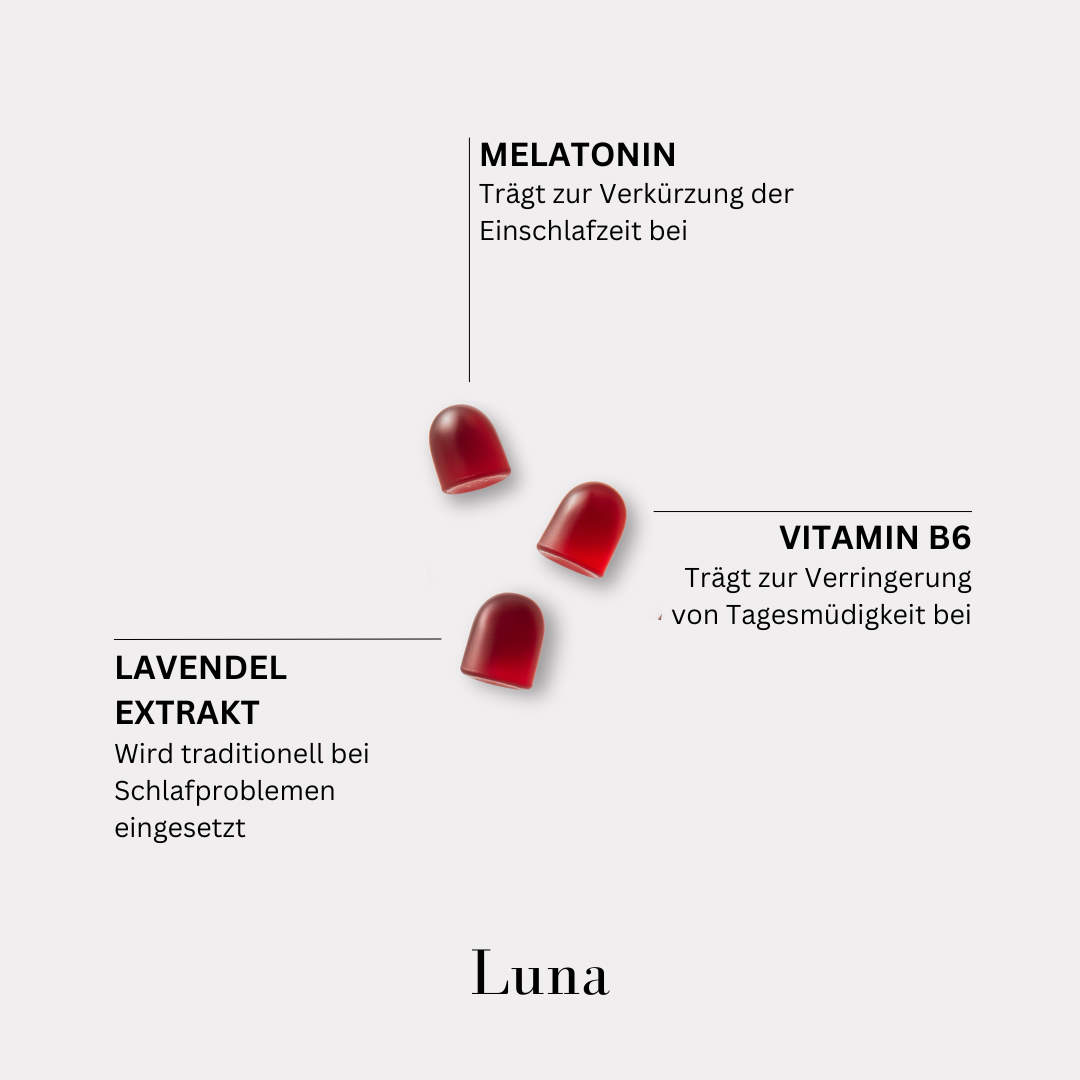 Luna Sleep Gummies - Für deinen perfekten Schlaf